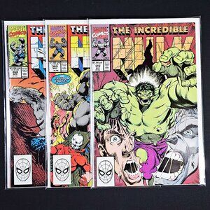 The Incredible Hulk 368, 369 & 372 🔑 issue (1990)